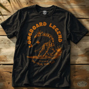 Longboard Legend Tee Black / S - by Side Eye Supply - Surf Beach Life Apparel