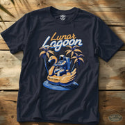 Lunar Lagoon Tee Navy / S - by Side Eye Supply - Surf Beach Life Apparel