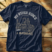 My Other Ride Tee Navy / S - by Side Eye Supply - Surf Beach Life Apparel