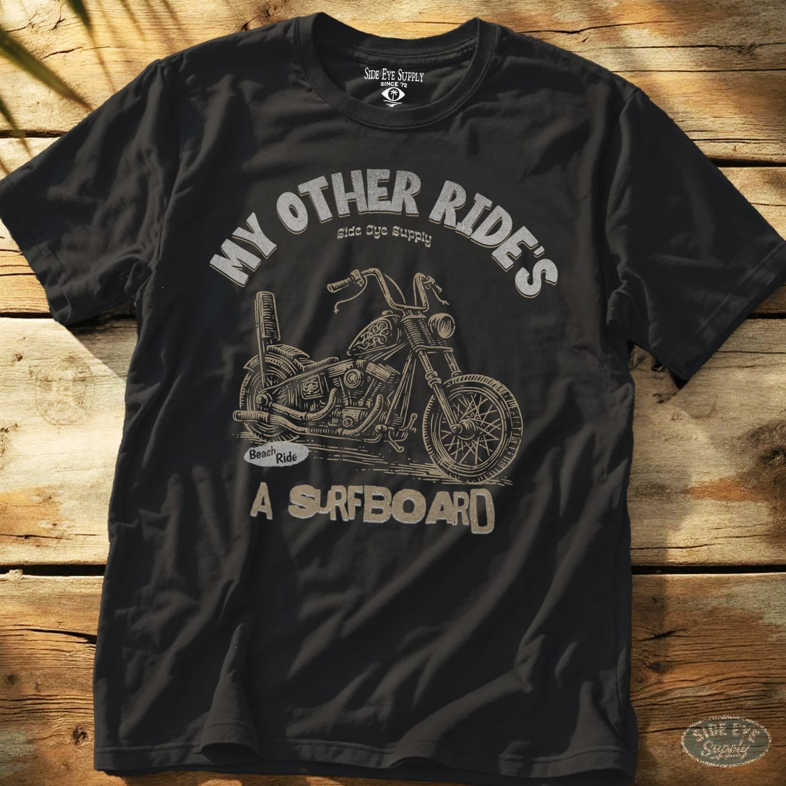 My Other Ride Tee Black / S - by Side Eye Supply - Surf Beach Life Apparel