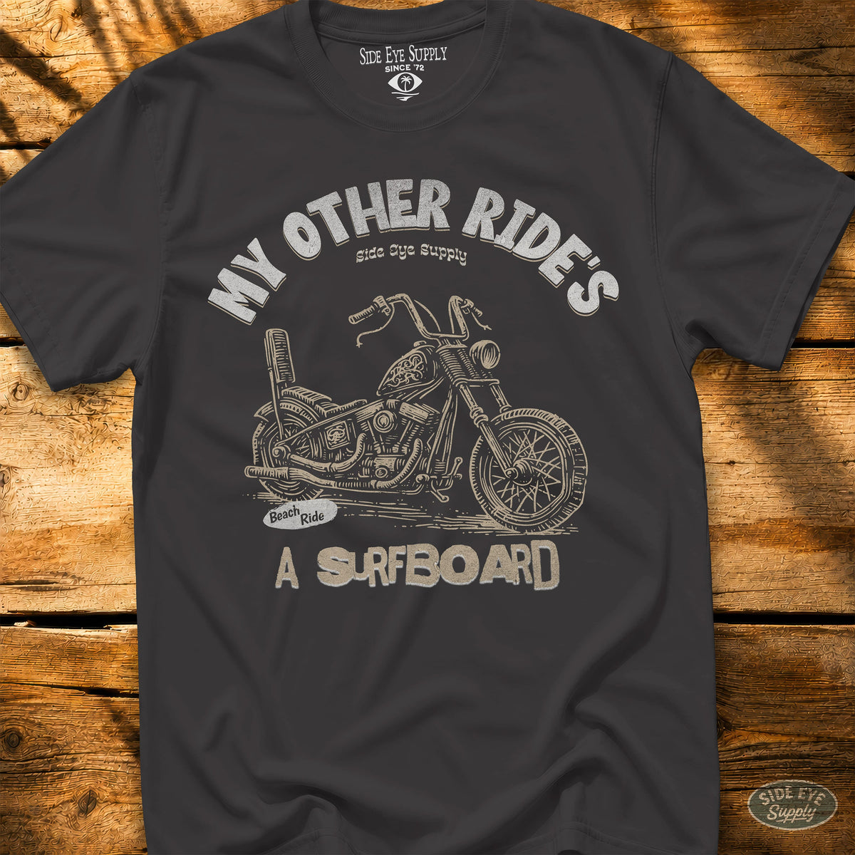 My Other Ride Tee Black / S - by Side Eye Supply - Surf Beach Life Apparel