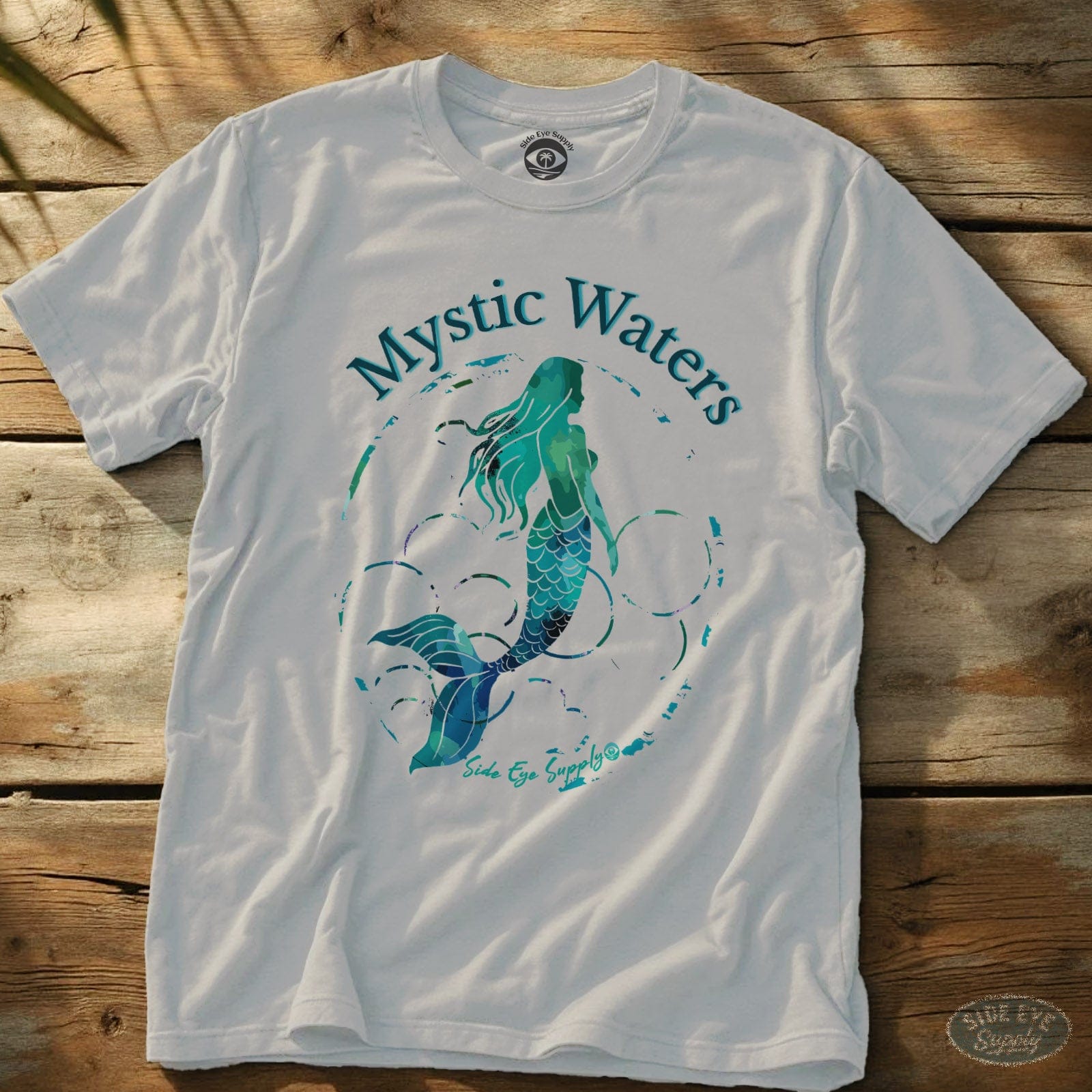 Mystic Waters Tee White / S - by Side Eye Supply - Surf Beach Life Apparel