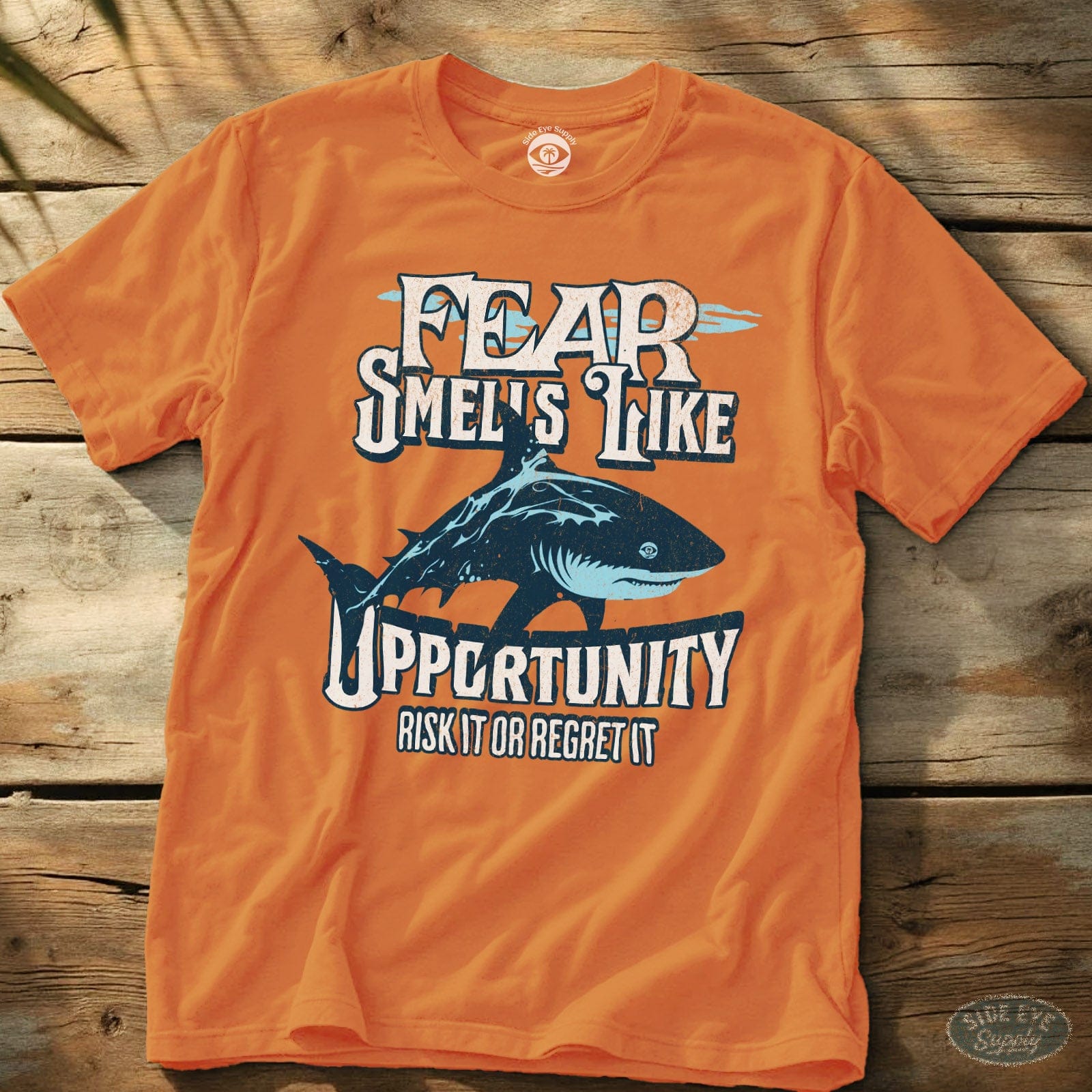 Opportunity Tee Orange / S - by Side Eye Supply - Surf Beach Life Apparel