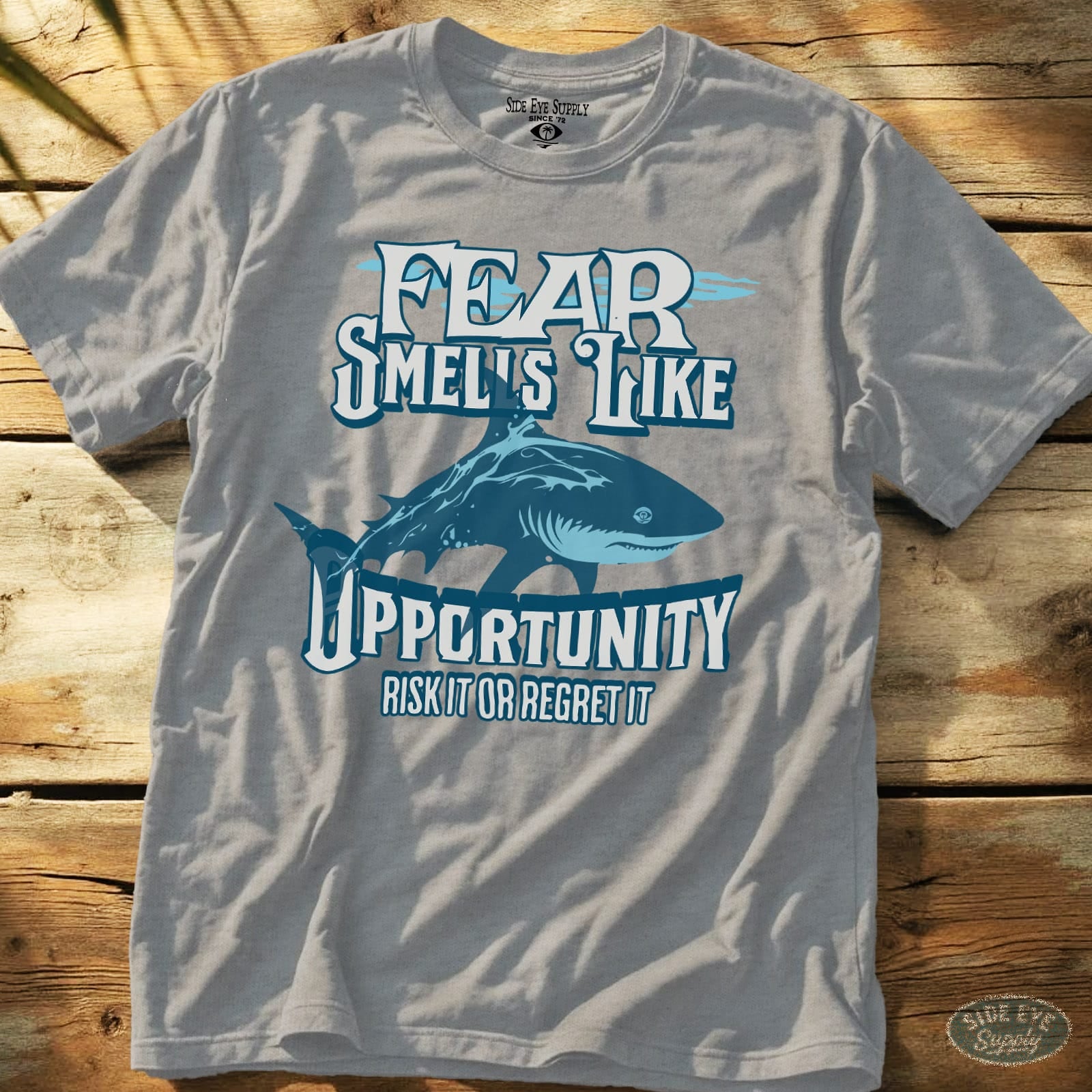 Opportunity Tee Sport Grey / S - by Side Eye Supply - Surf Beach Life Apparel