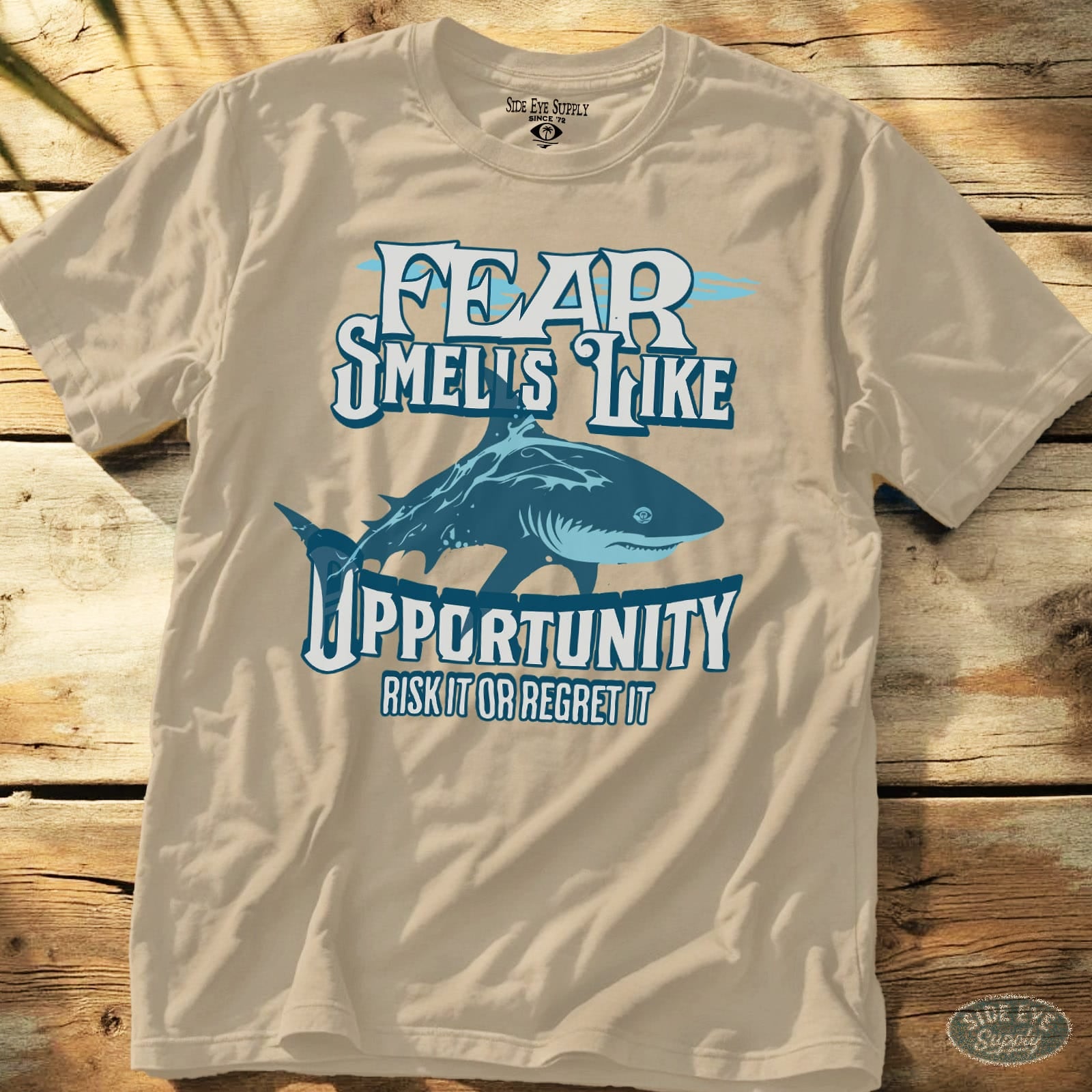 Opportunity Tee Sand / S - by Side Eye Supply - Surf Beach Life Apparel