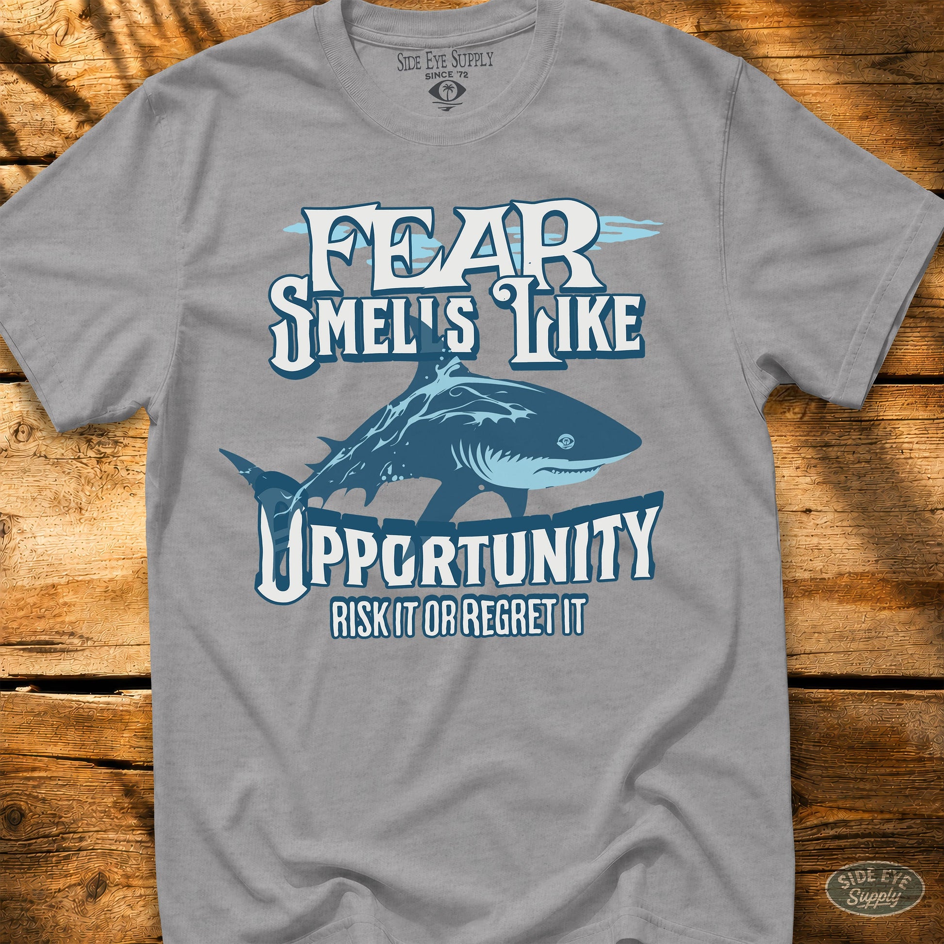 Opportunity Tee Sport Grey / S - by Side Eye Supply - Surf Beach Life Apparel