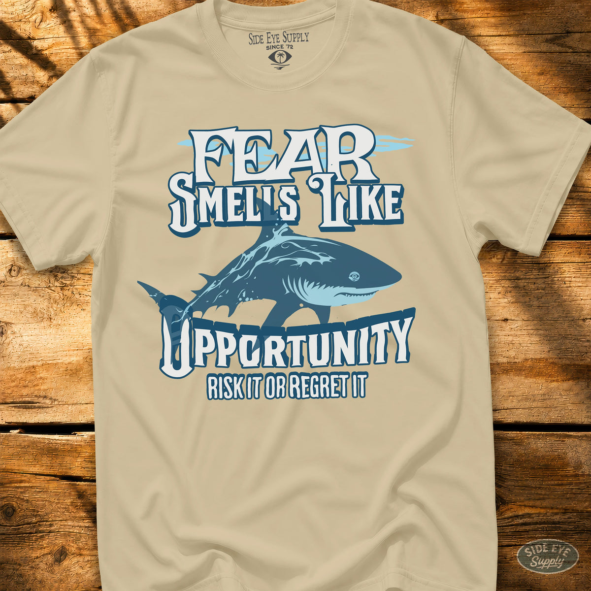 Opportunity Tee Sand / S - by Side Eye Supply - Surf Beach Life Apparel