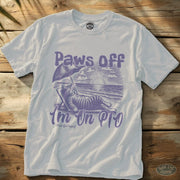Paws Off - S187 - Paws Off Tee White / S - by Side Eye Supply - Surf Beach Life Apparel