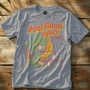 Peel Good Vibes Only T-Shirt Sport Grey / S - by Side Eye Supply - Surf Beach Life Apparel