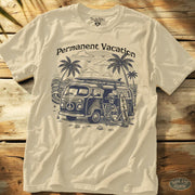 Permanent Vacation Tee Natural / S - by Side Eye Supply - Surf Beach Life Apparel