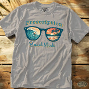 Prescription Beach Mode Tee Ice Grey / S - by Side Eye Supply - Surf Beach Life Apparel