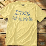 Professional Beach Comber Tee Cornsilk / S - by Side Eye Supply - Surf Beach Life Apparel