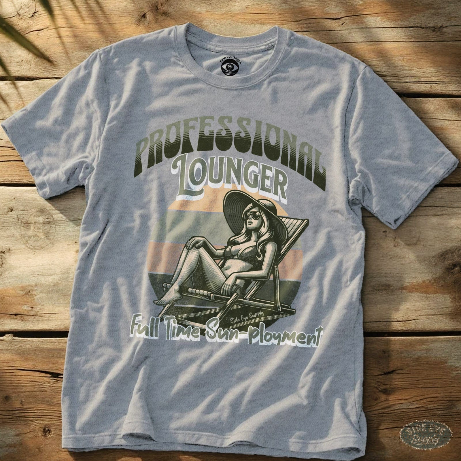 Professional Lounger Tee Sport Grey / S - by Side Eye Supply - Surf Beach Life Apparel