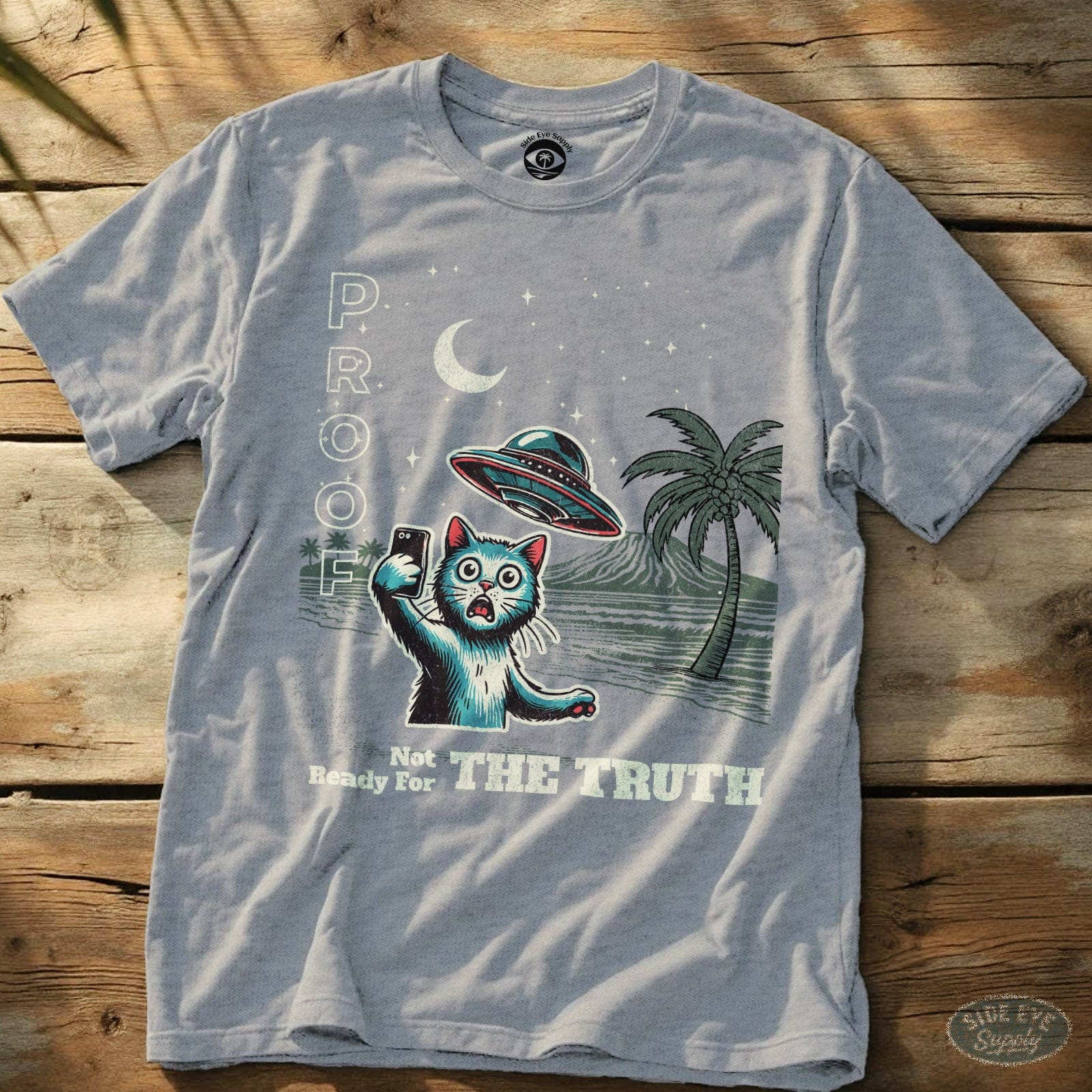 Proof Tee Sport Grey / S - by Side Eye Supply - Surf Beach Life Apparel