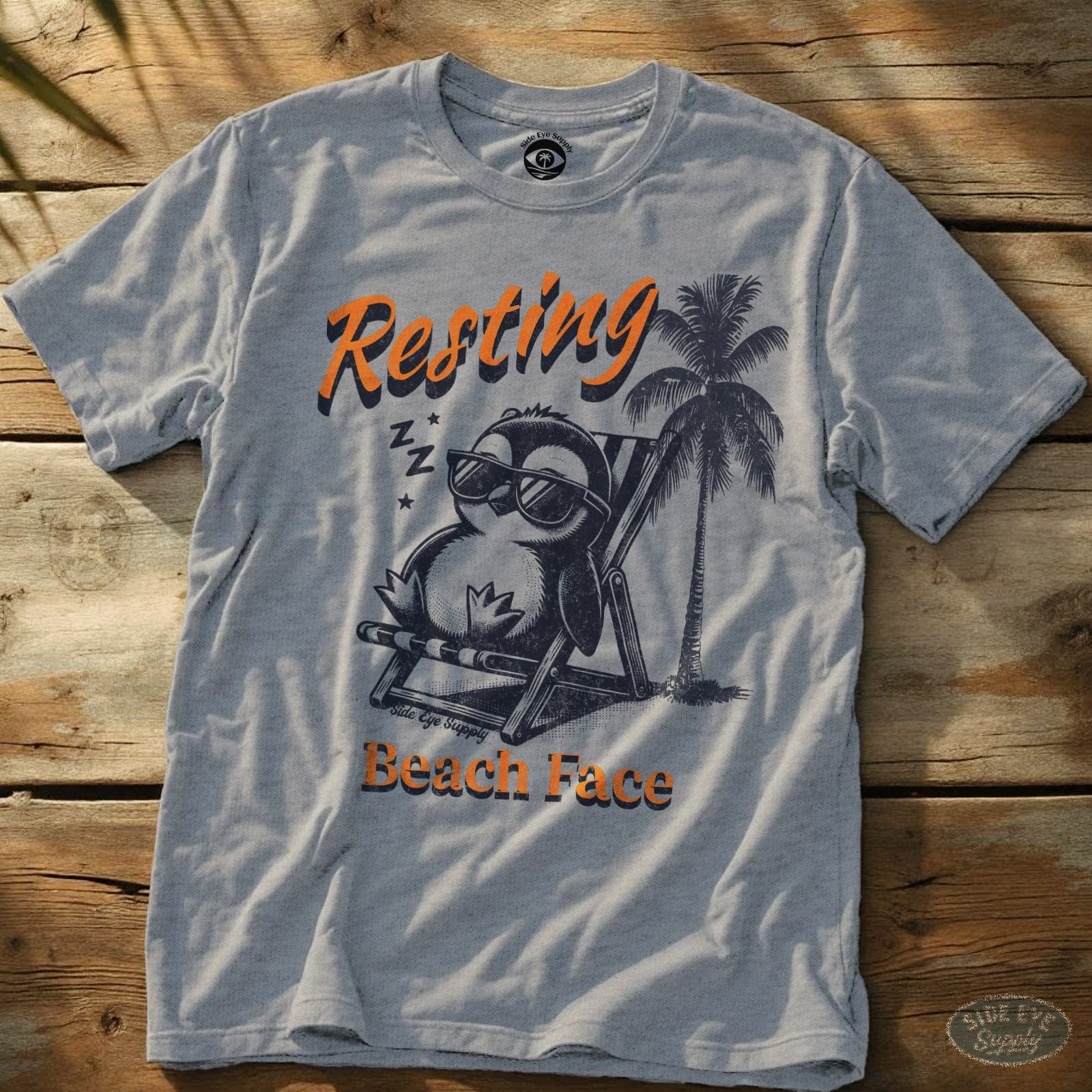 Resting Tee Sport Grey / S - by Side Eye Supply - Surf Beach Life Apparel