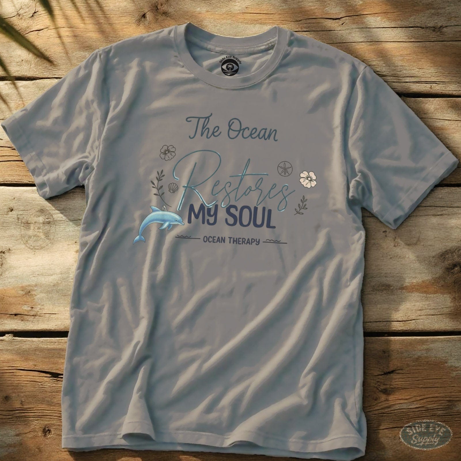 Restore My Soul Ice Grey / S - by Side Eye Supply - Surf Beach Life Apparel