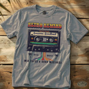 Retro Rewind Tee Ice Grey / S - by Side Eye Supply - Surf Beach Life Apparel