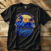 Ride the Tide Tee Black / S - by Side Eye Supply - Surf Beach Life Apparel