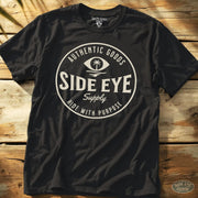 Ride With Purpose Tee Black / S - by Side Eye Supply - Surf Beach Life Apparel