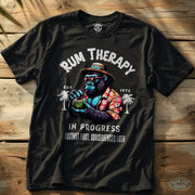 Rum Therapy Tee Black / S - by Side Eye Supply - Surf Beach Life Apparel