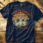 S097 - Como Se Llama Tee Navy / S - by Side Eye Supply - Surf Beach Life Apparel