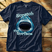 Scratch the Surface Tee Navy / S - by Side Eye Supply - Surf Beach Life Apparel