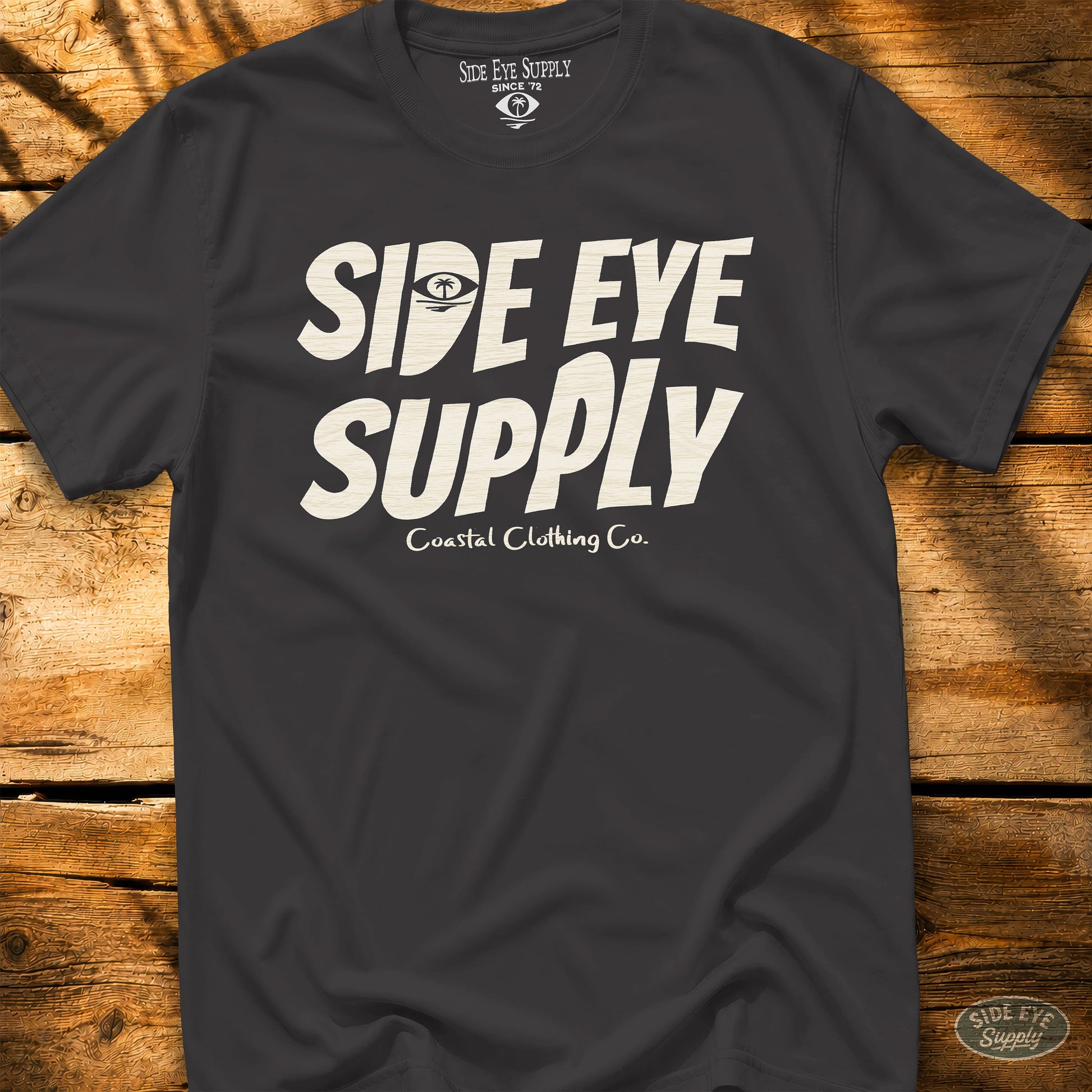 SES Coastal Tee Black / S - by Side Eye Supply - Surf Beach Life Apparel