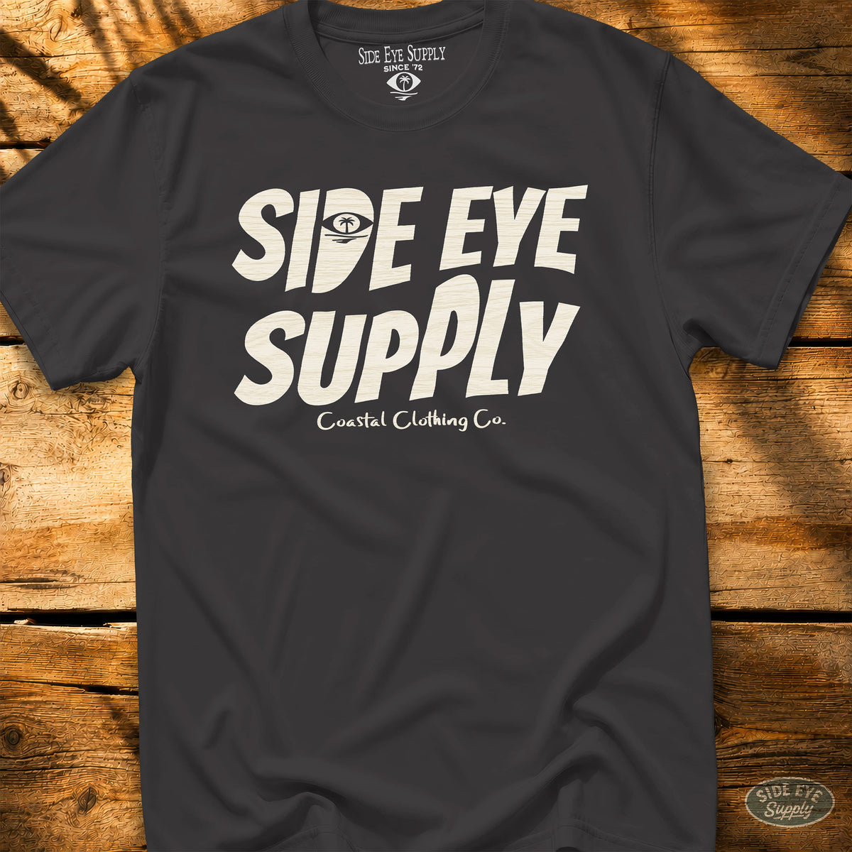 SES Coastal Tee Black / S - by Side Eye Supply - Surf Beach Life Apparel