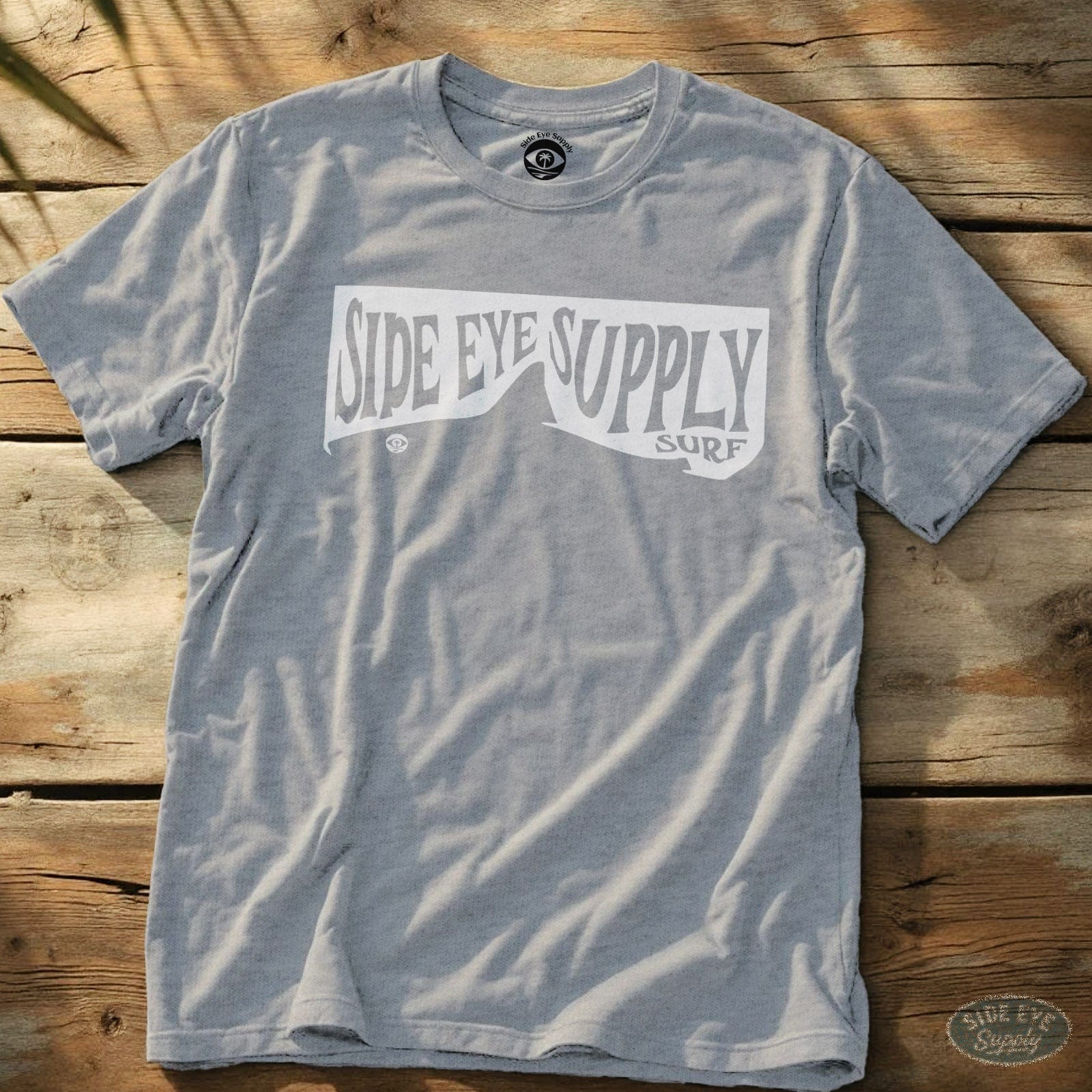 Side Eye Shark Tee Sport Grey / S - by Side Eye Supply - Surf Beach Life Apparel