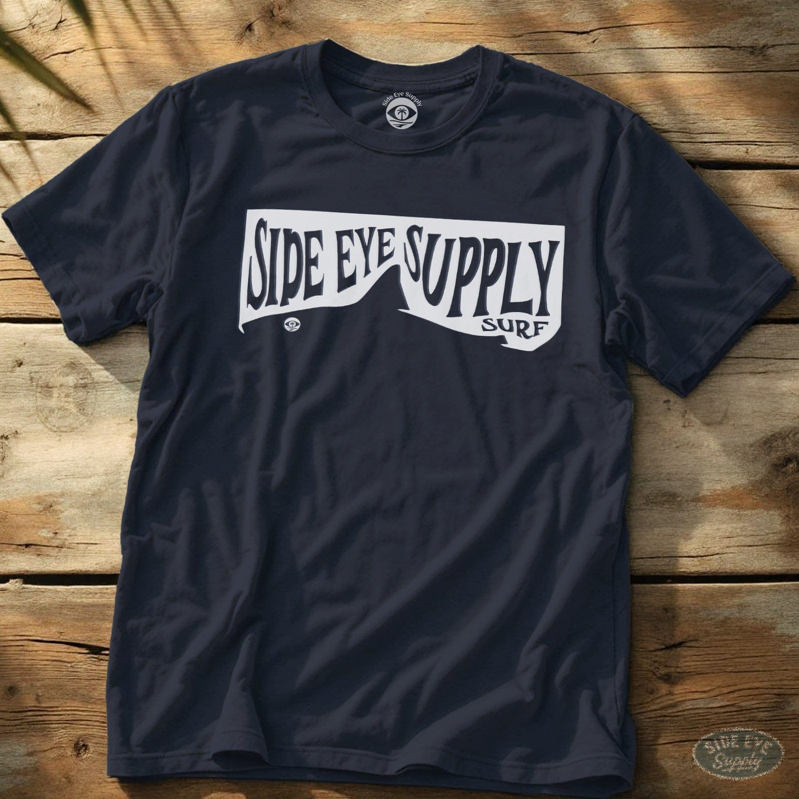 Side Eye Shark Tee Navy / S - by Side Eye Supply - Surf Beach Life Apparel