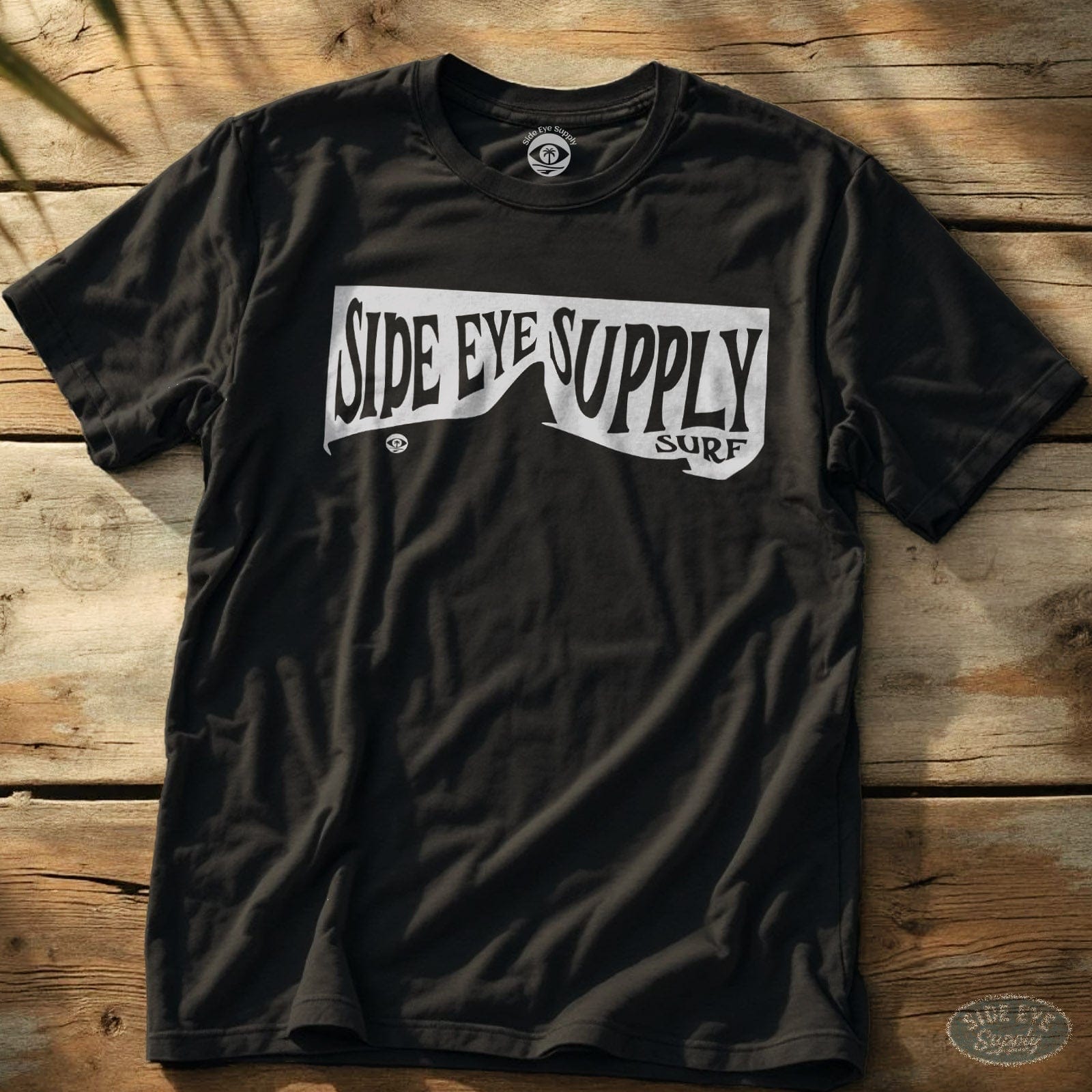 Side Eye Shark Tee Black / S - by Side Eye Supply - Surf Beach Life Apparel