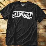 Side Eye Shark Tee Black / S - by Side Eye Supply - Surf Beach Life Apparel