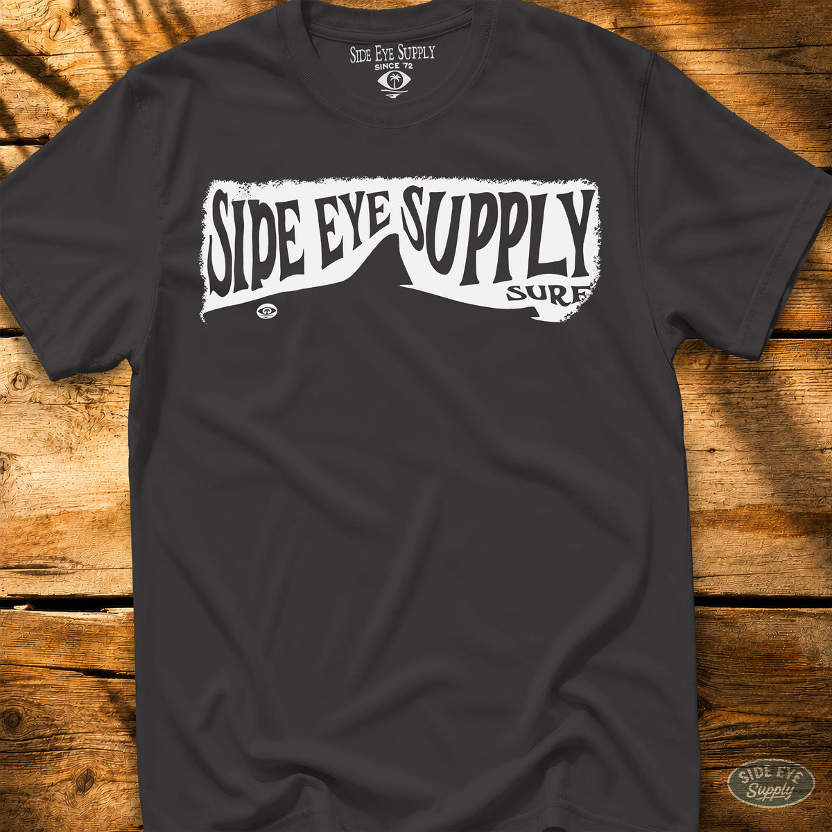Side Eye Shark Tee Black / S - by Side Eye Supply - Surf Beach Life Apparel