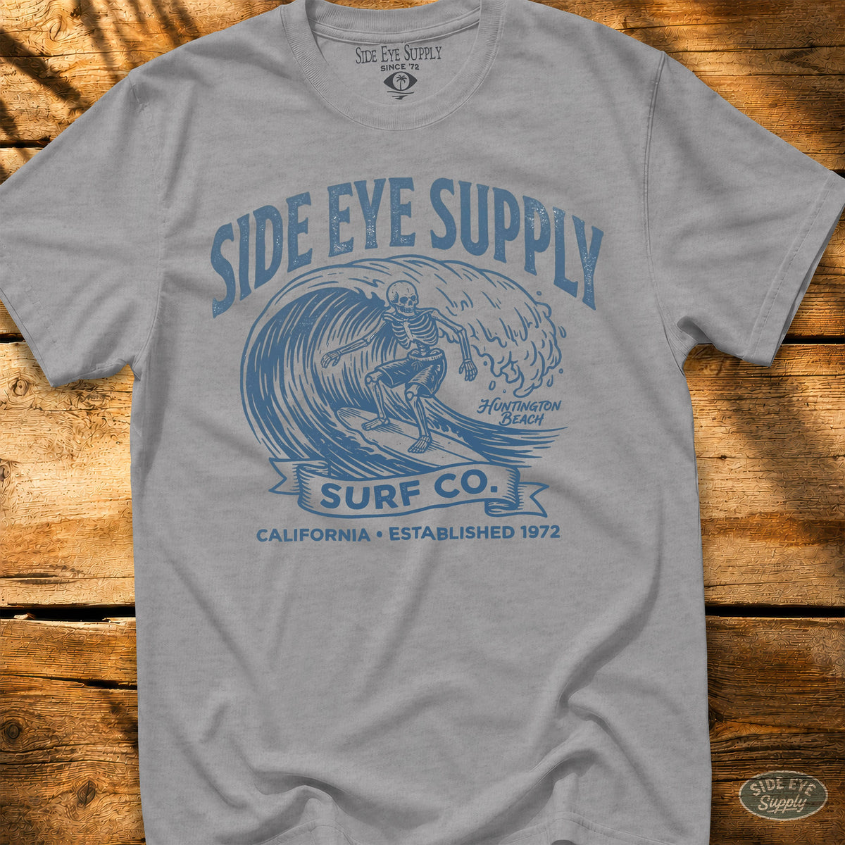 Side Eye Supply HB Tee Sport Grey / S - by Side Eye Supply - Surf Beach Life Apparel
