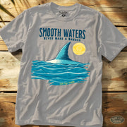Smooth Waters Tee Ice Grey / S - by Side Eye Supply - Surf Beach Life Apparel