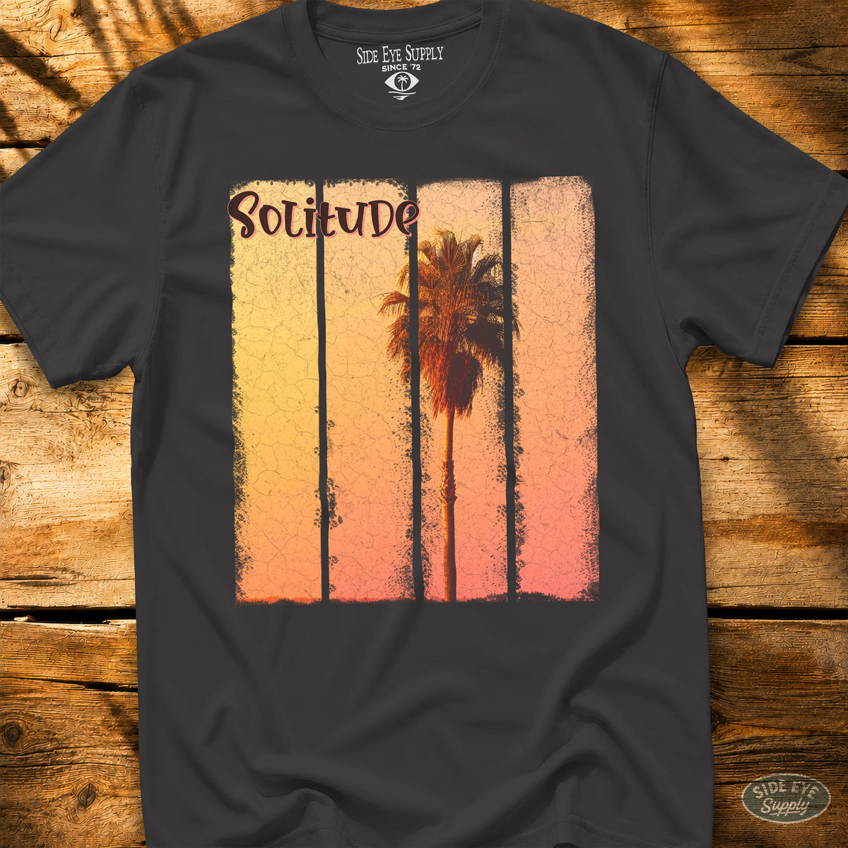 Solitude Tee Black / S - by Side Eye Supply - Surf Beach Life Apparel