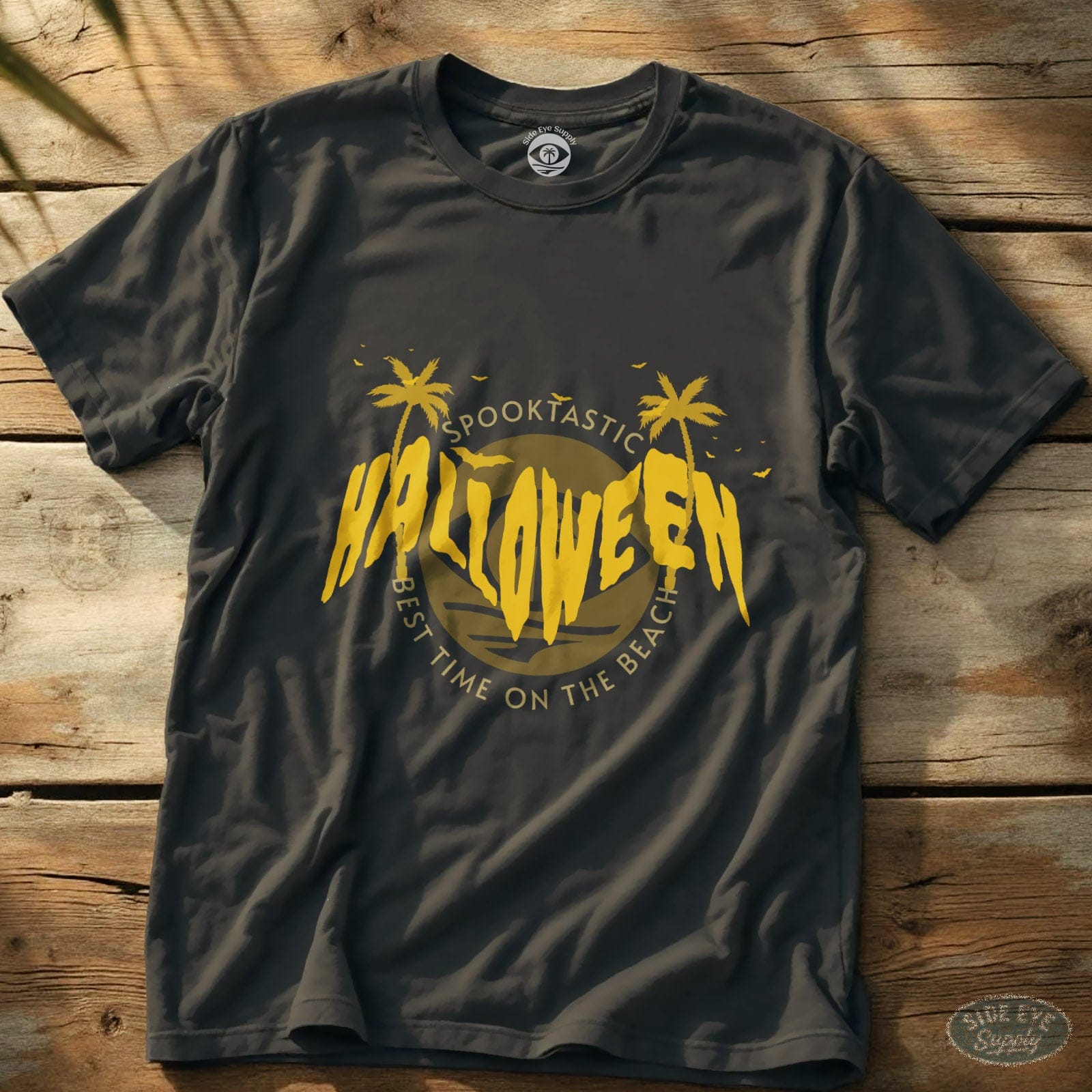 Spooktastic Tee Charcoal / S - by Side Eye Supply - Surf Beach Life Apparel