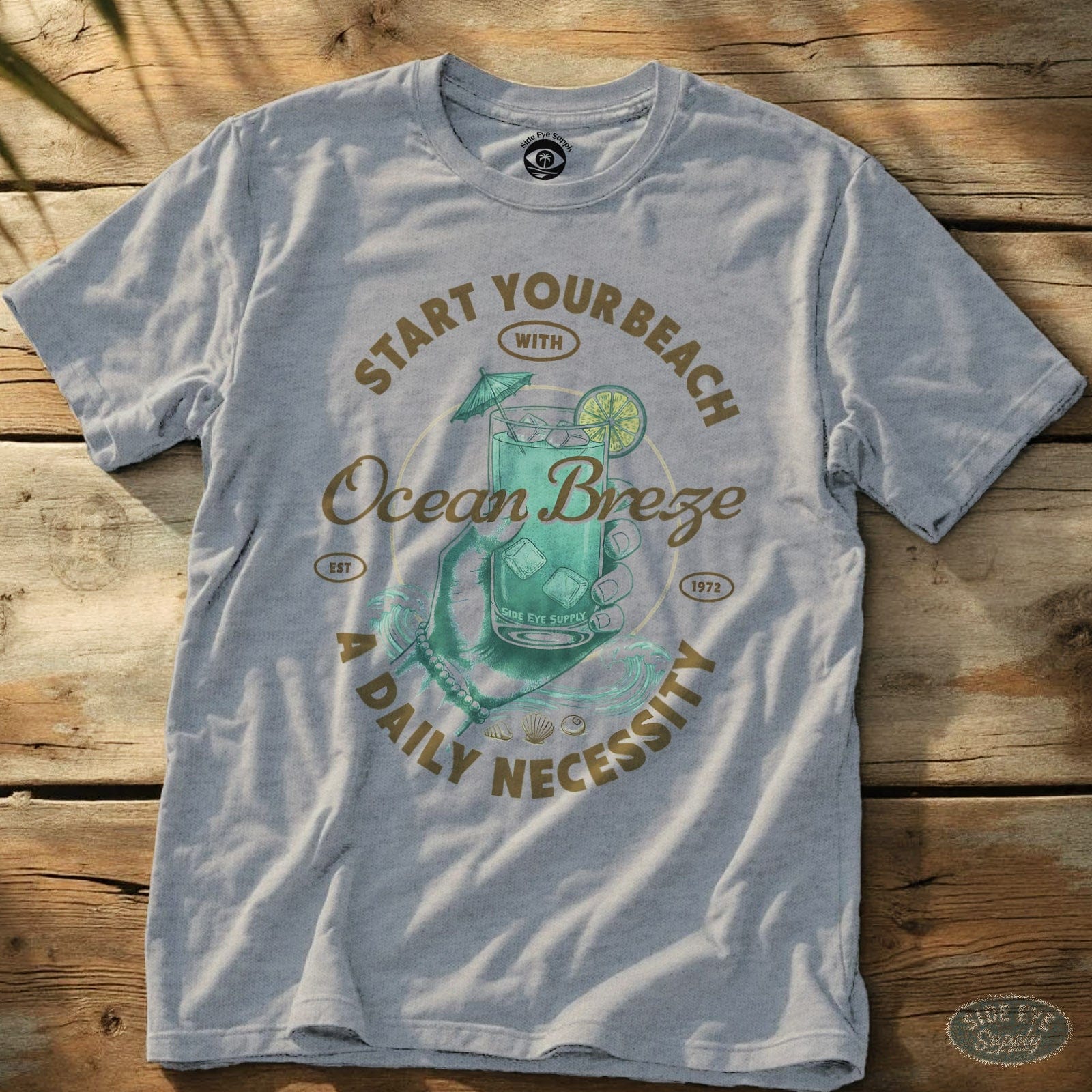 Start Your Beach Sport Grey / S - by Side Eye Supply - Surf Beach Life Apparel