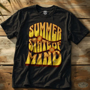 Summer State of Mind T-Shirt Black / S - by Side Eye Supply - Surf Beach Life Apparel