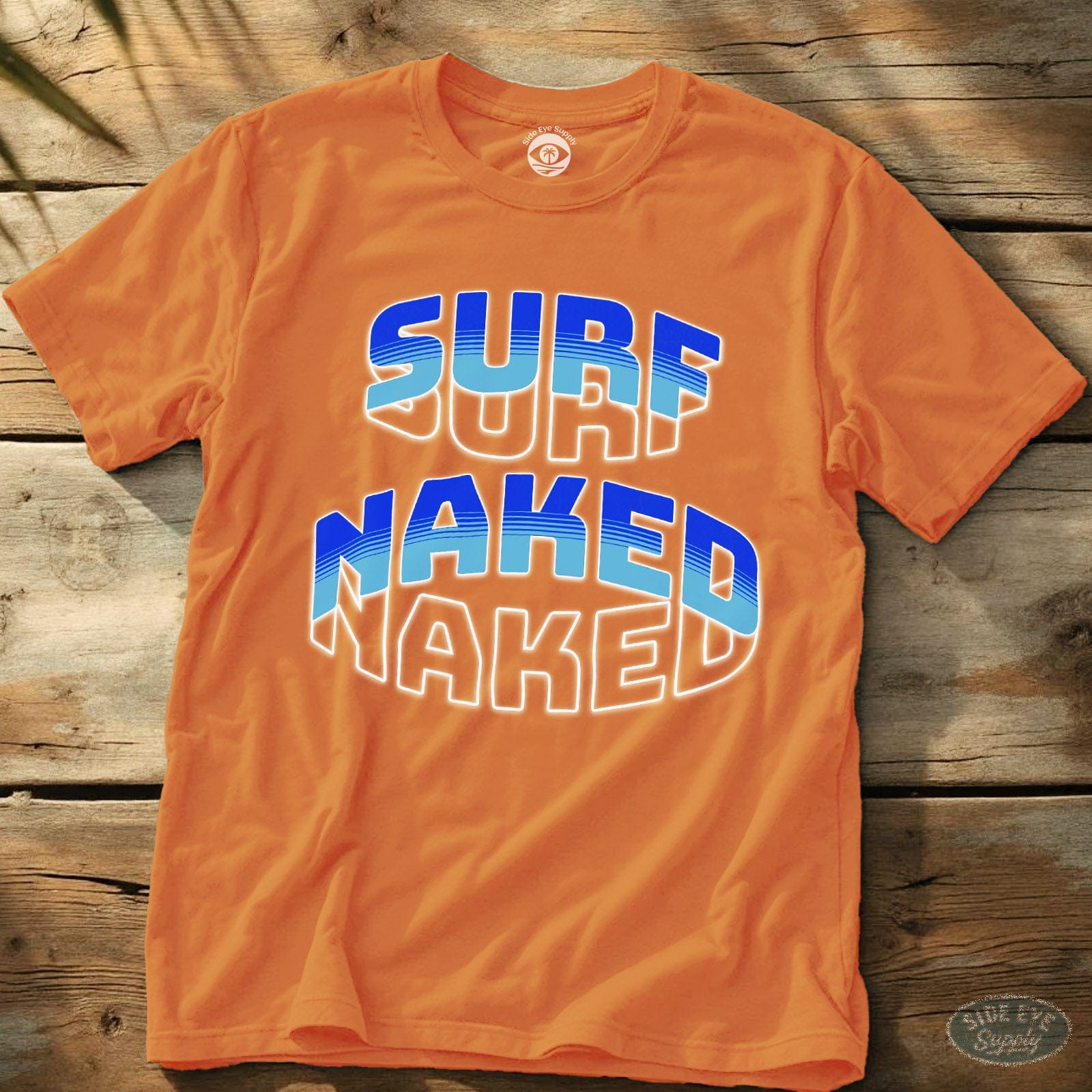 Surf Buck Wild Tee Orange / S - by Side Eye Supply - Surf Beach Life Apparel