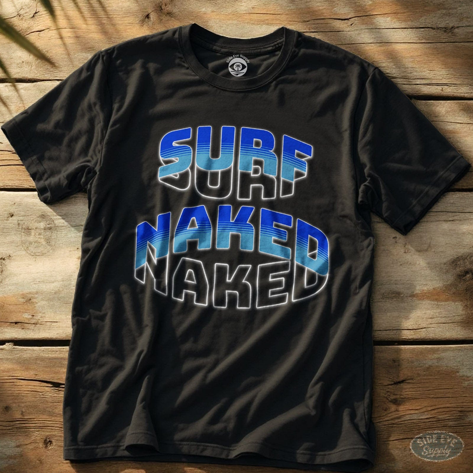 Surf Buck Wild Tee Black / S - by Side Eye Supply - Surf Beach Life Apparel