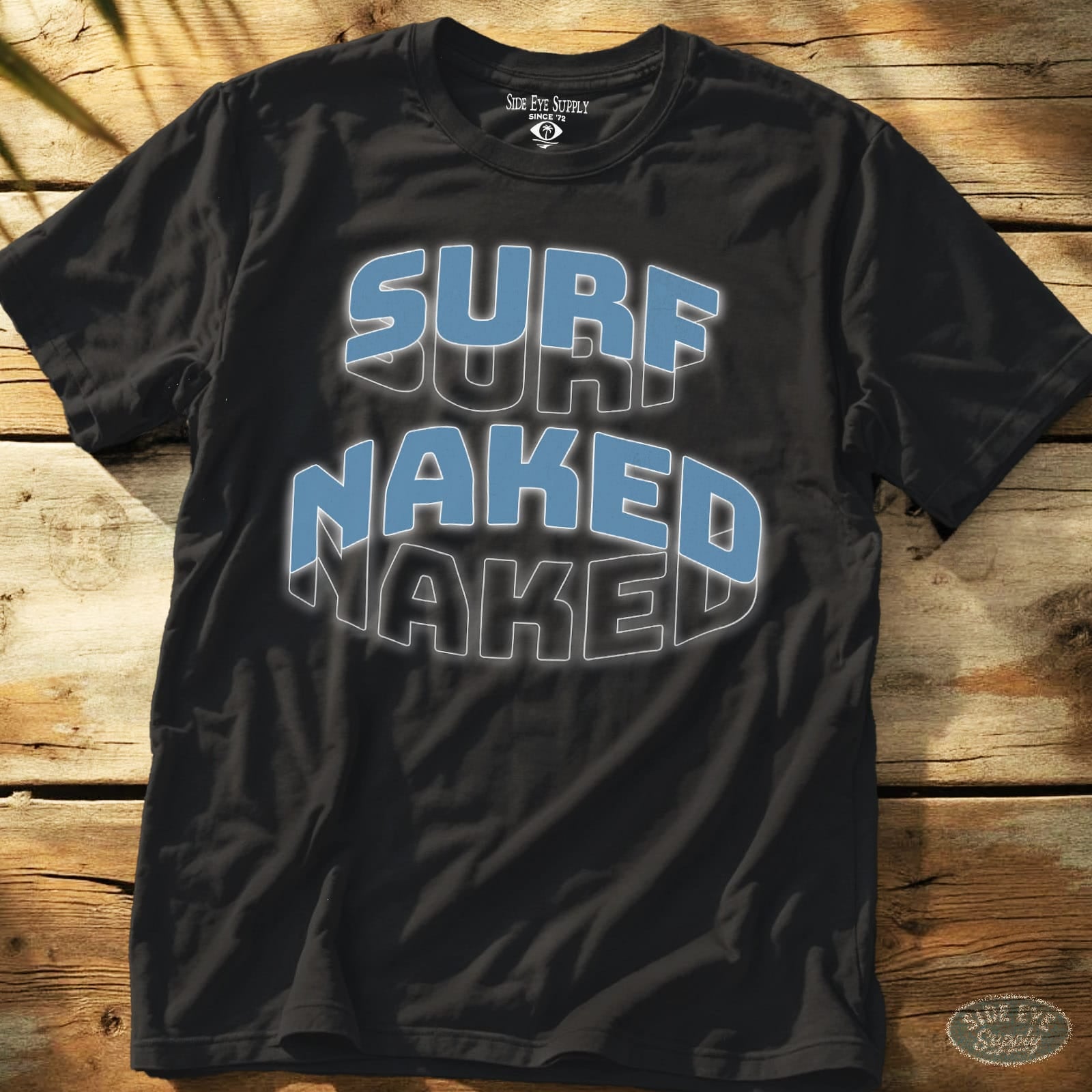 Surf Buck Wild Tee Black / S - by Side Eye Supply - Surf Beach Life Apparel