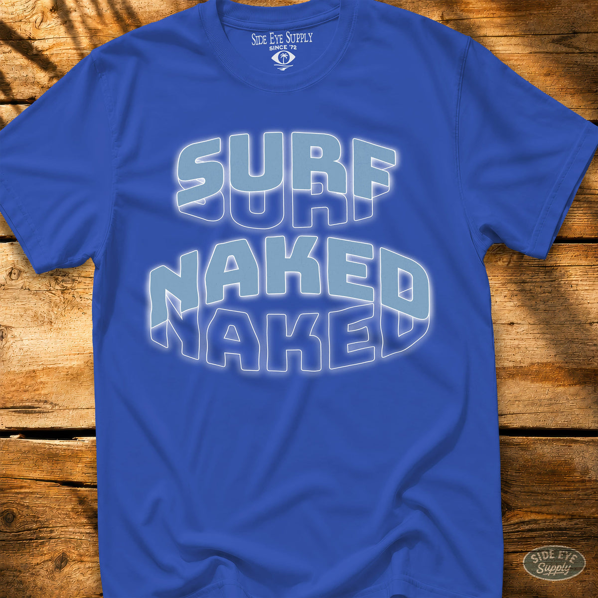 Surf Buck Wild Tee Royal / S - by Side Eye Supply - Surf Beach Life Apparel