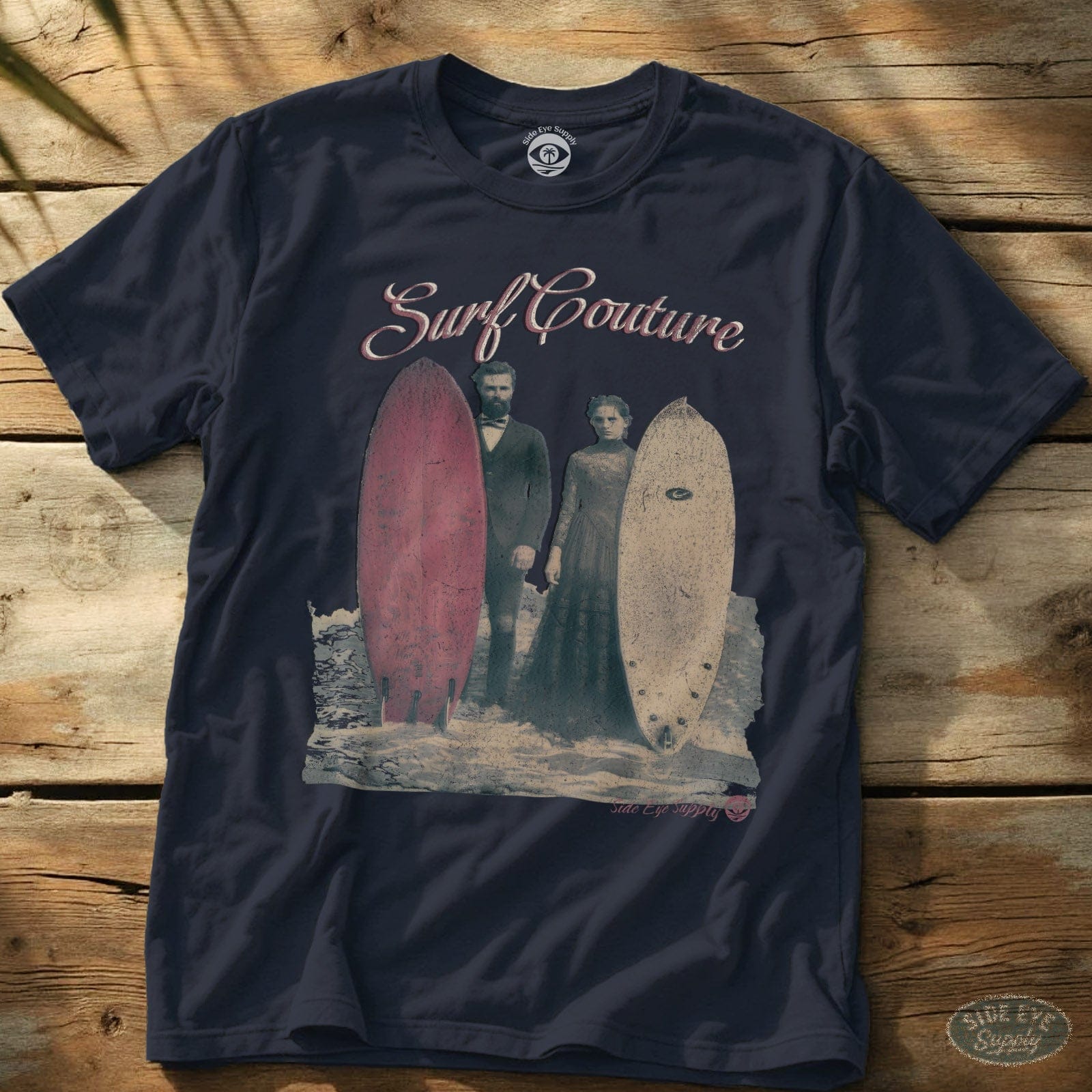 Surf Couture Tee Navy / S - by Side Eye Supply - Surf Beach Life Apparel