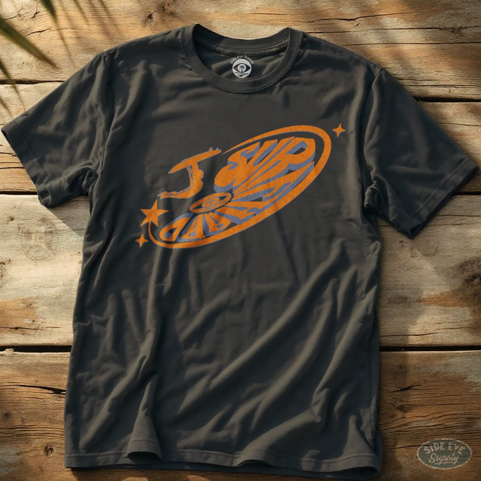 Surf Hard Tee Charcoal / S - by Side Eye Supply - Surf Beach Life Apparel