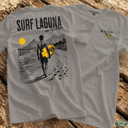 Surf Laguna Tee Ice Grey / S - by Side Eye Supply - Surf Beach Life Apparel