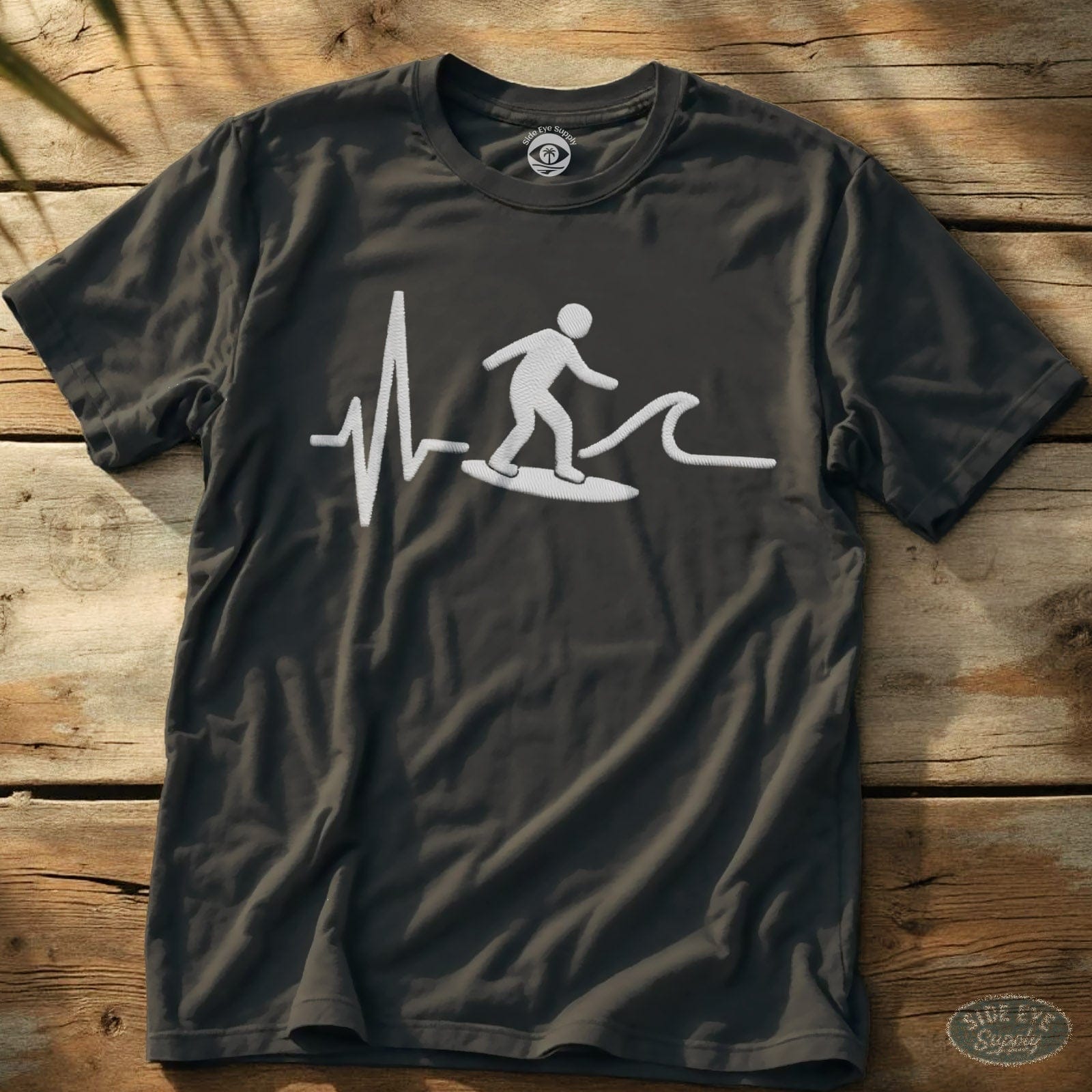 Surfline Rhythm Tee Charcoal / S - by Side Eye Supply - Surf Beach Life Apparel