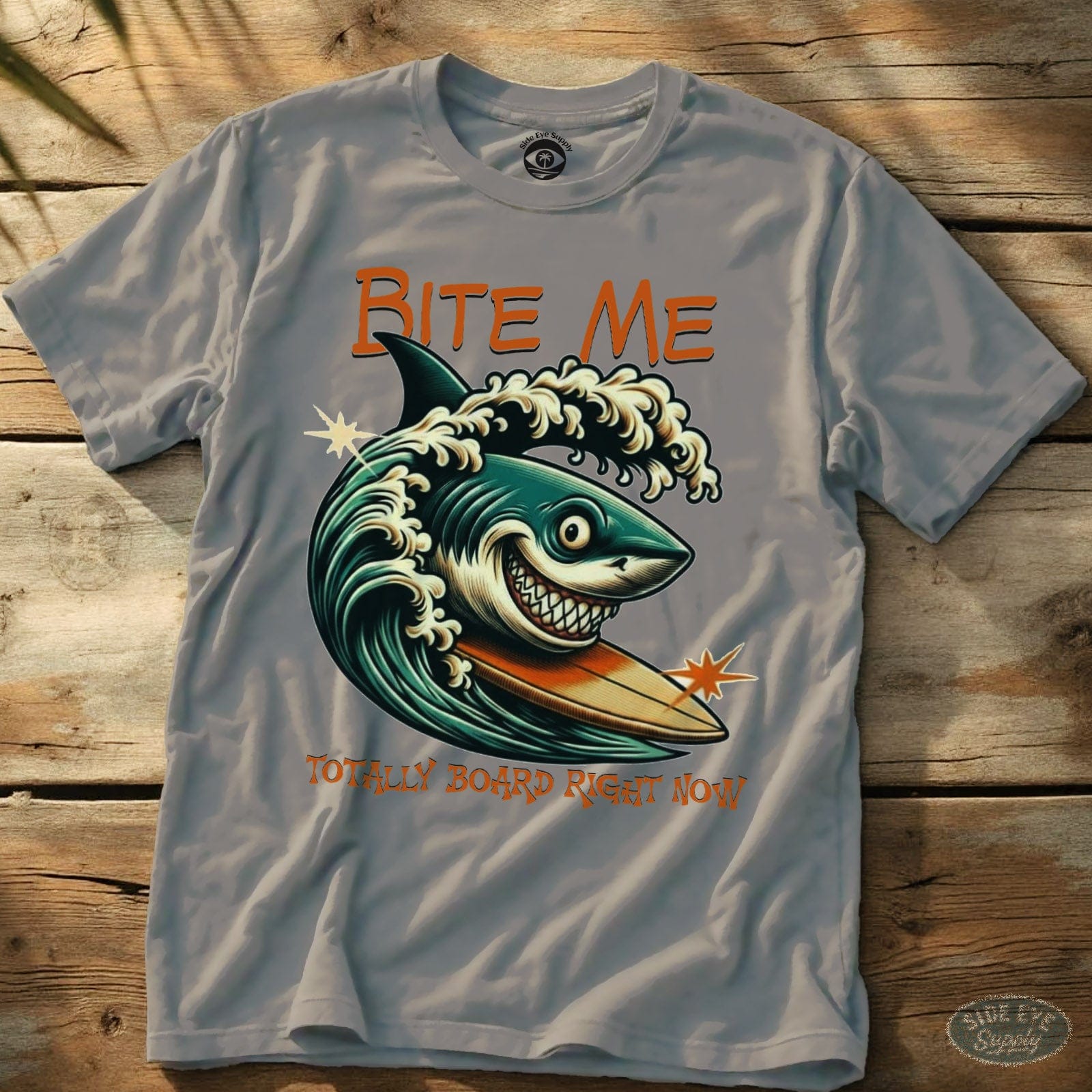 Totally Board Ice Grey / S - by Side Eye Supply - Surf Beach Life Apparel