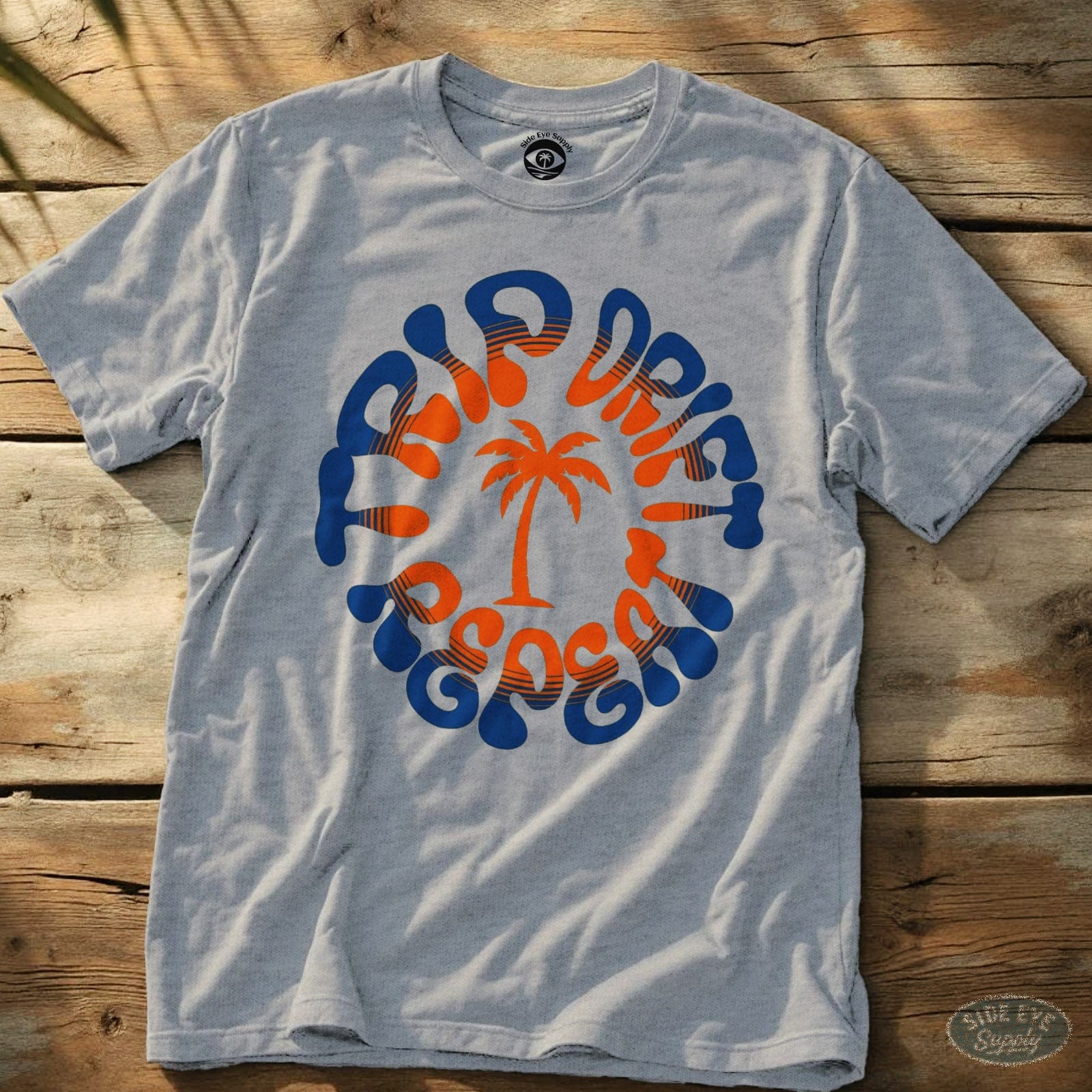 Trip Drift Repeat Tee Sport Grey / S - by Side Eye Supply - Surf Beach Life Apparel
