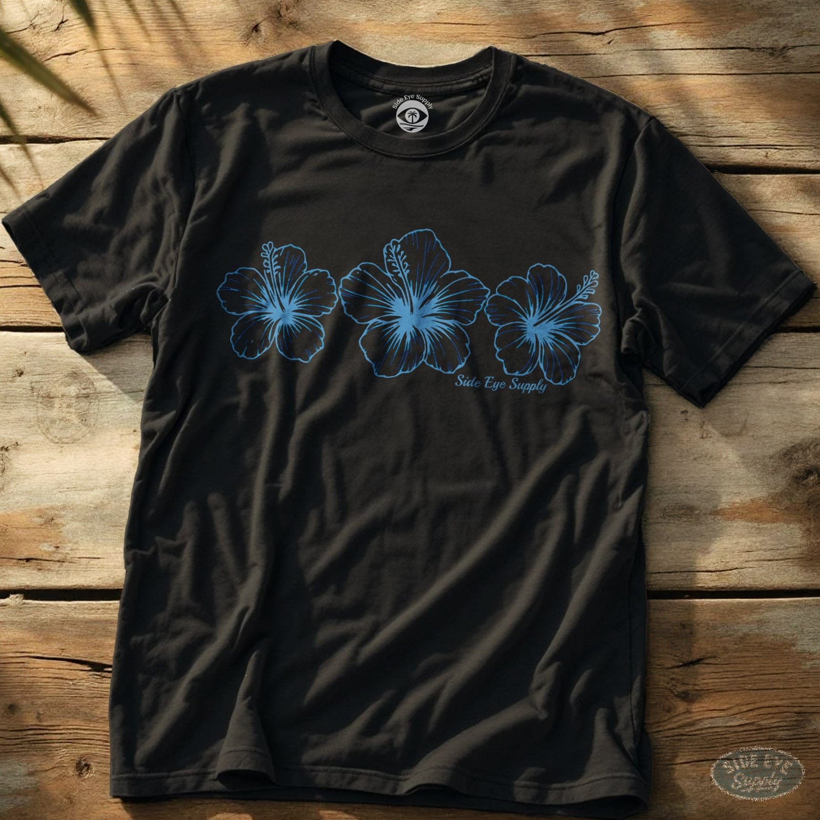 Triple H Tee Black / S - by Side Eye Supply - Surf Beach Life Apparel